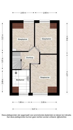 Floorplan - Veldhofstraat 15, 7213 AJ Gorssel